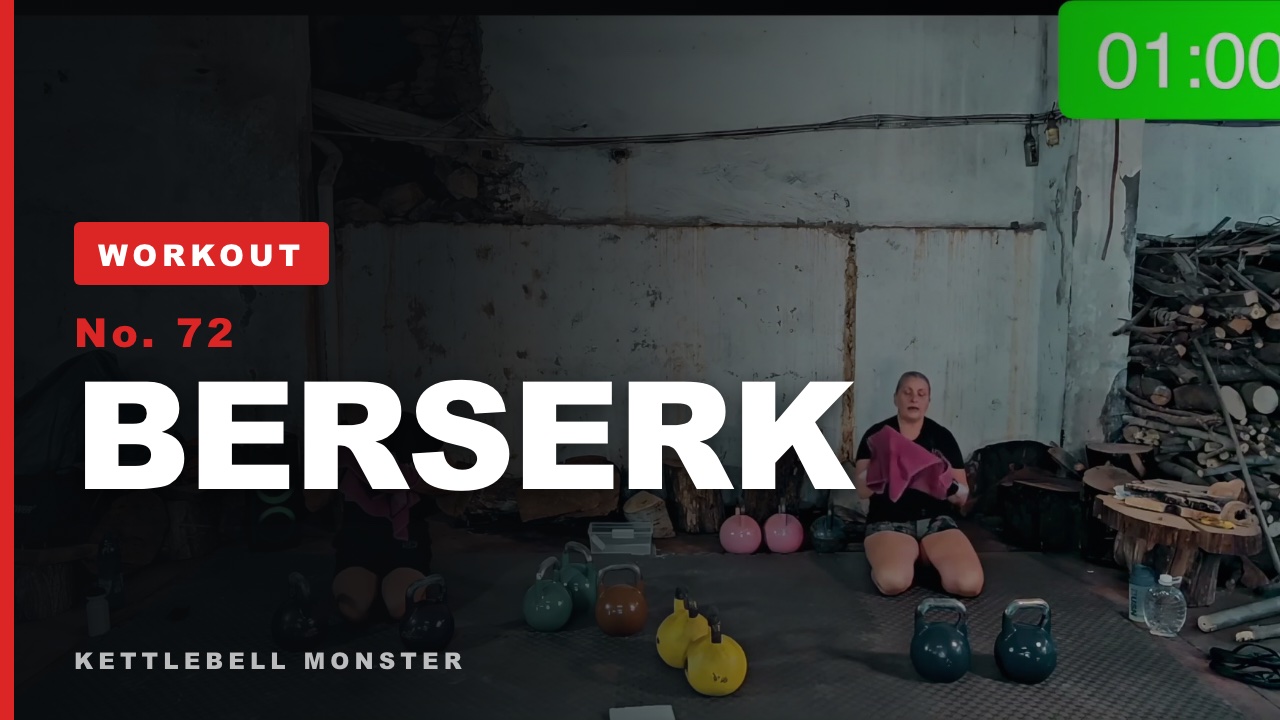 BERSERK double kettlebell workout
