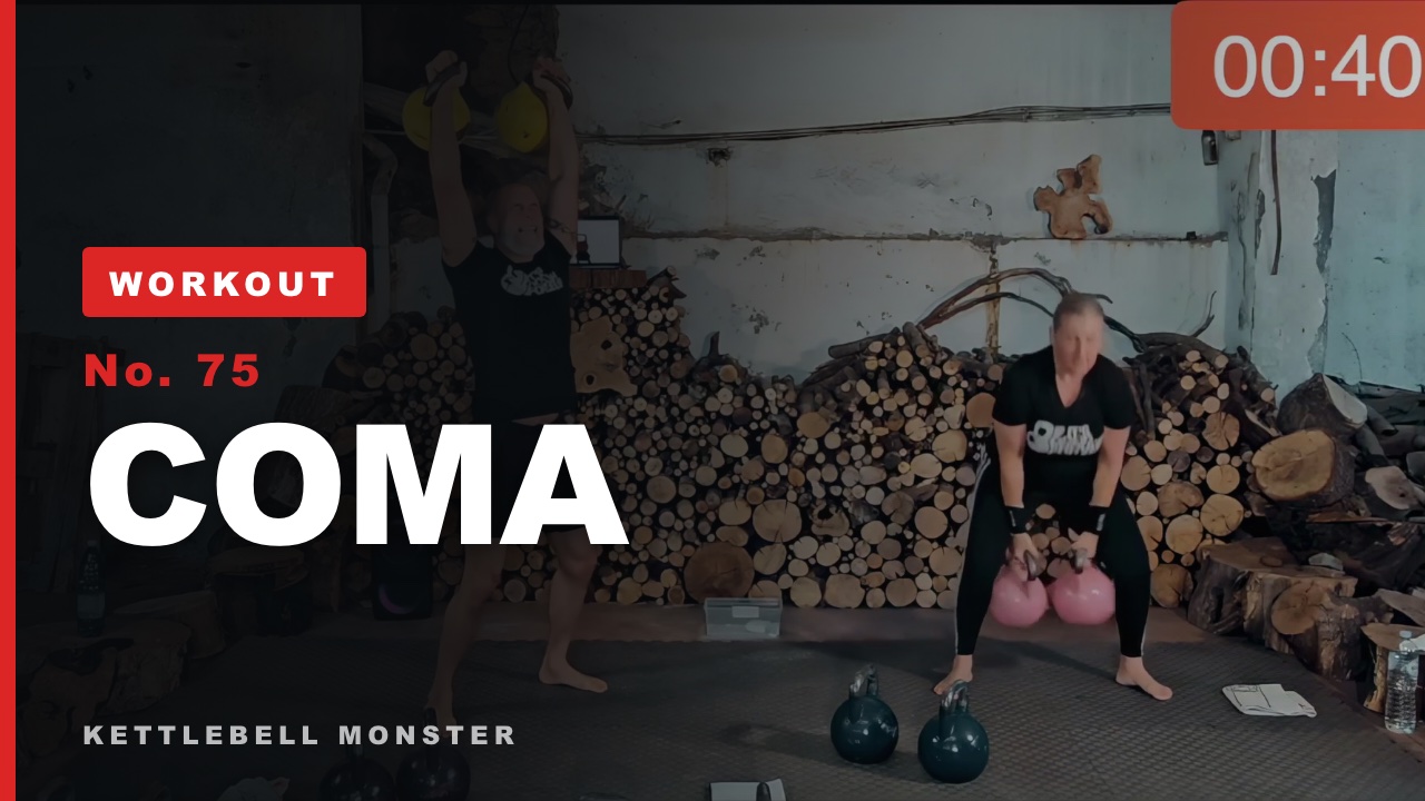 COMA double kettlebell workout