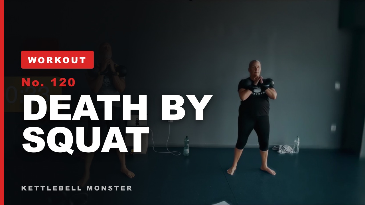 DEATH BY SQUAT double kettlebell workout
