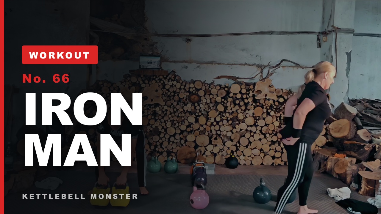 IRON MAN double kettlebell workout