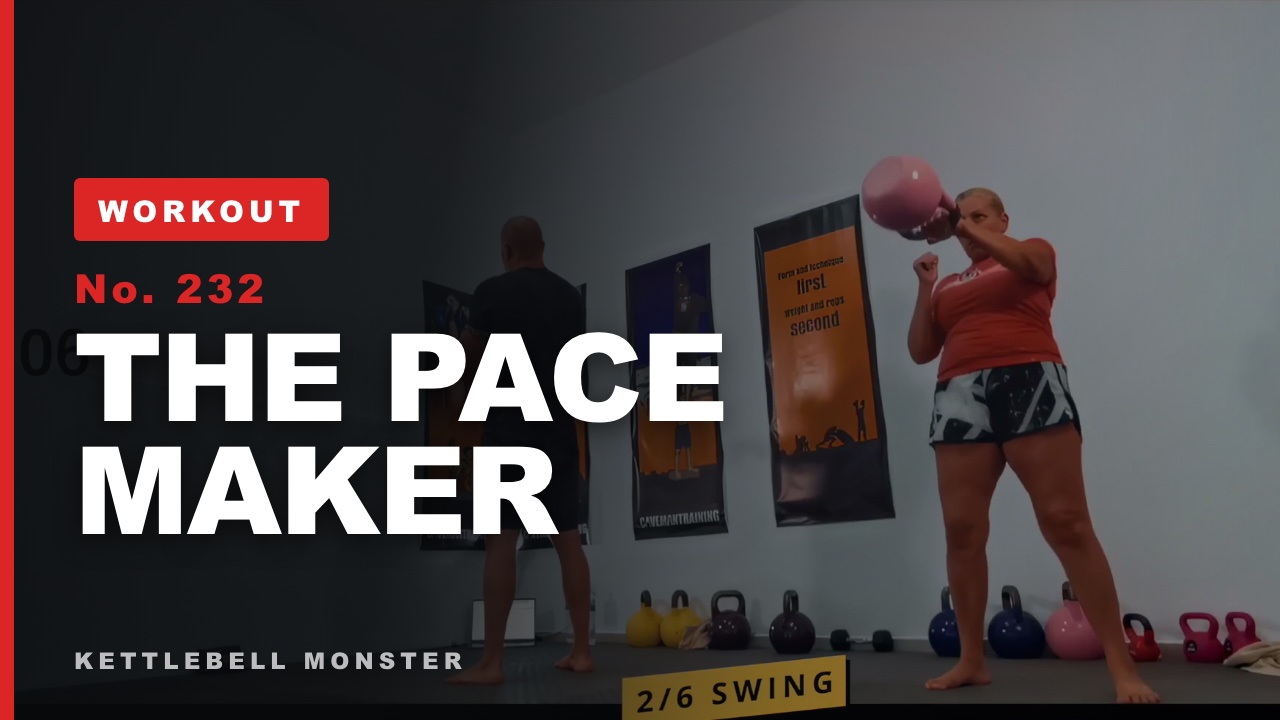 THE PACE MAKER 20-minute kettlebell workout