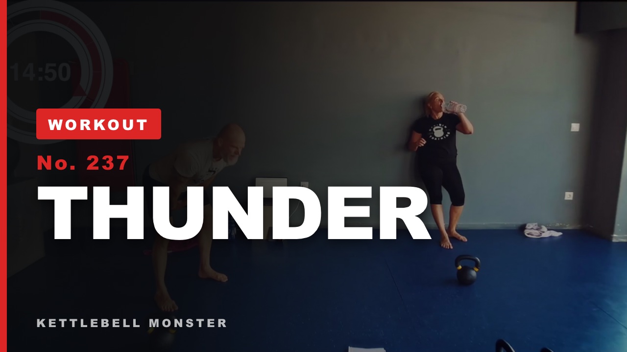 THUNDER beginner kettlebell workout